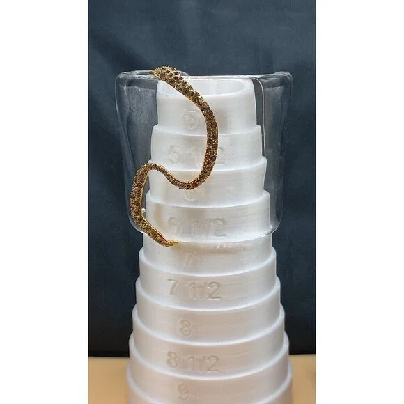 Alexis Bittar Spring/Summer 2013 Lucite Bracelet w/Golden Snake Statemen… - Picture 3 of 16